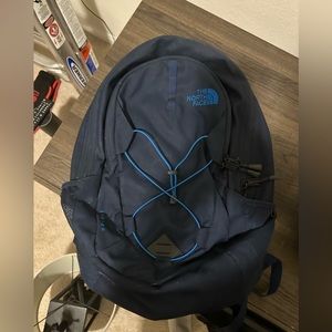 Navy Blue North Face Backpack
